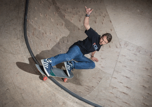 Skateboarding
